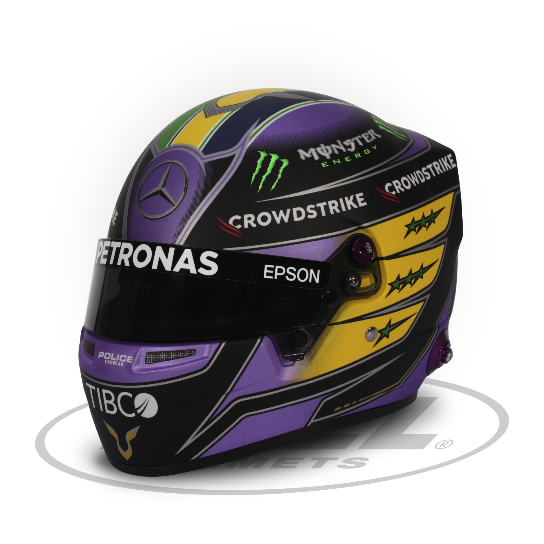 CUSTOM REPLICA OF LEWIS HAMILTON'S 2021 F1 HELMET CM, 53% OFF